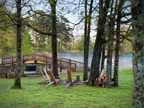 7BR Private Lodge | Pond + Fire Pit + Trails - Image 4