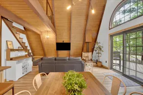 The Cedar A-Frame | Hot Tub | Firepit | Fireplace - Image 4