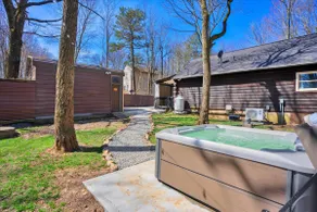 Pocono Log Cabin | Hot Tub | Lake Access | Firepit - Image 2