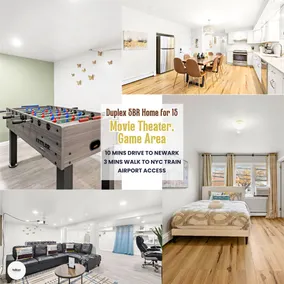 Family Duplex Retreat | 5BR | Train to NYC | Gym - Image 2