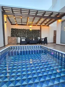 House w/private pool, up to 12 guests, beach 10 m - Image 5