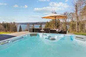 Olympic Mt paradise above the Hood Canal! Hot-tub! - Image 2