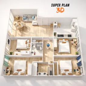 Executive 4BR • Parking • Teams & Families - Image 3