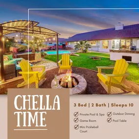 Chella Time : Pool Spa | 2 Hours from LA! Summer! - Image 2