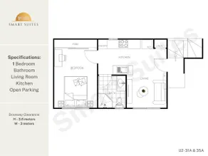 Clean Rocklea 1BR | Parking & AC | 231AF1 - Image 5