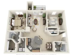 2BR 2BA-King Beds- Pool and Gym - Image 5