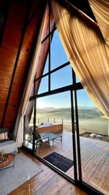 A-Frame Cabin with Hot Tub and Panoramic View - Image 5