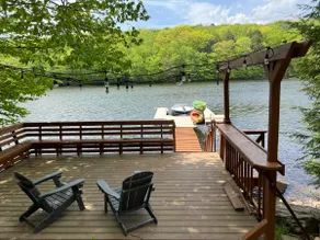 Lakefront A-Frame w/ Hot Tub & Game Room! - Image 5