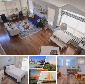 Home by the Harbor | play room & family room - Image 5