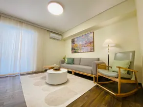 200m from the subway station, free parking, 15 minutes from the airport, large balcony, two bedrooms - Image 2