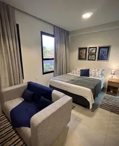 Apartment with Wifi, Air conditioning, 1 parking space, Pool, Near Iguatemi - Image 3