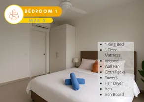 #SR1, Cozy 3R2B Seruang Unit, 9Pax, Massage Chair - Image 2