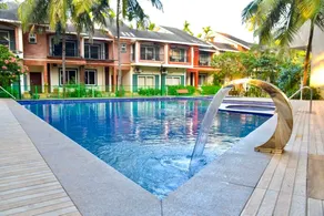 1 BHK modern apartment with pool in Arpora - Image 3
