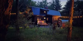 Luxury Forest Retreat: Outdoor Sauna & Plunge Tubs - Image 2