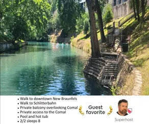 Walk to Schlitterbahn/Comal access/2-2/Sleeps 8 - Image 3