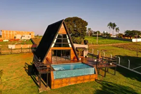 Private Paradise Chalet with Heated Pool - Wi-Fi - Image 2