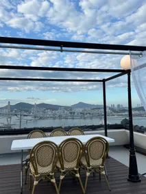 Preheating time-warming time Ocean view, rooftop barbecue, camping, bathtub terrace, 2nd floor of the house, free parking - Image 3