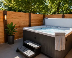 Hot Tub | Cozy Escape On A Wagyu Farm - Image 3