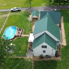 Finished Basement with a pool and a fire pit - Image 4