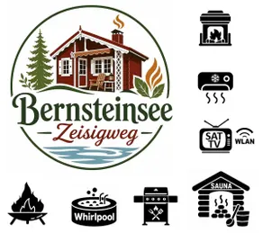 Holiday home at Bernsteinsee (Sauna, Grill, Feuers.) - Image 3