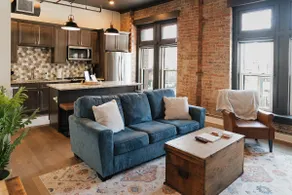 Modern Downtown Troy Loft | 2BR, Brick & Style - Image 2