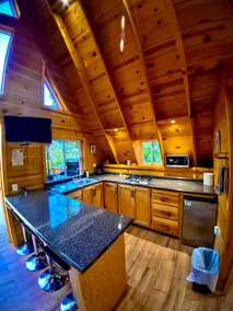 GlampingMORET Beautiful Alpine Cabin M3 with Fireplace - Image 2