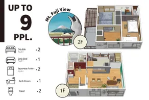 3 min to JR Fuji Sta / Free parking / Whole house - Image 5