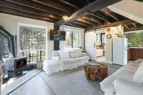 Fireplace, Pebbled Path to water & Pet-Friendly - Image 2