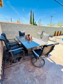 Outdoors fire pit, pool and spa Home - Image 4