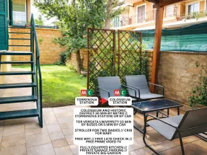 Golden Stay Rome - Entire Apartment for 6 People with Private Garden and Garage - Close to Metro C - Image 2