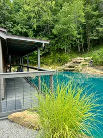Couples-Only Cabin w/ Private Waterfall + Hot Tub - Image 5