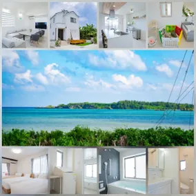 A private building with a spectacular ocean view! 3 bedrooms, living room, kitchen, 2nd floor! Sleeps 10! - Image 3