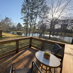 The Chicken Coop|Waterfront Cabin|Stocked pond - Image 3