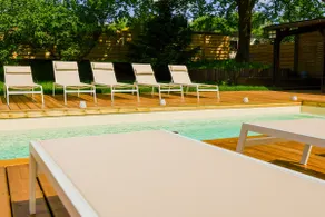Villa in Chimay, swimming pool, jacuzzi, sauna, hammam, pond - Image 4