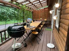 [Kita-Karuizawa] Rental log house and cypress sauna | BBQ and vegetable harvesting | Forest vacation - Image 4