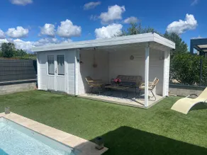 Bellissima villa 6 pers recintata con piscina privata a Vallon Pont d'Arc - Image 5