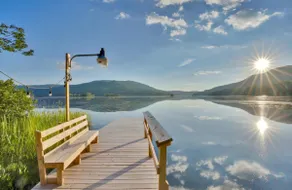 Views forever, Lakefront CrossCreek Cabins - Image 4