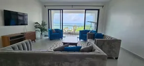 Beachfront Bliss | Sea views+AC+Pool+Gym - Image 3