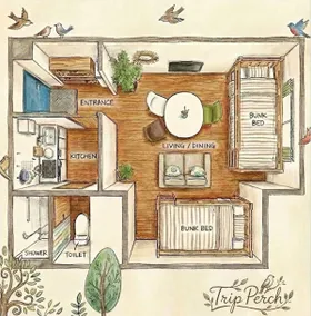 TRIP PERCH 30m2 最大5名 上北沢駅から徒歩6分 新宿から直通 デザイナー監修 - Image 2