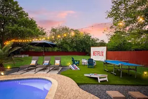 Pool Retreat | Outdoor Movie + Game Room + Poker - Image 3