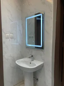 Furnished 6-bedroom apartment with two bedrooms, a living room, a lounge, two bathrooms, and a kitchen - Image 4