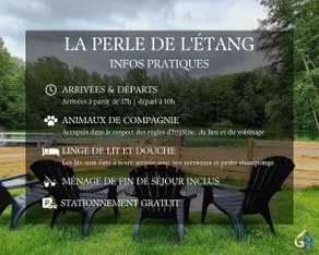 *La Perle de l'Étang* Fire pit by the pond - Image 3