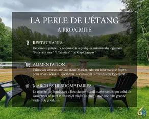 *La Perle de l'Étang* Fire pit by the pond - Image 4