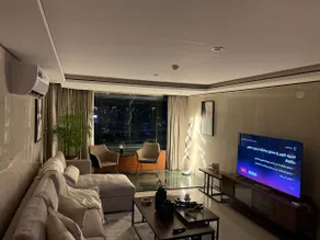 Suite bedroom and living room with a wide view - Image 2