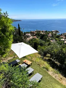 Bohème Beach Villa with seaview & private garden, Antheor - Image 4