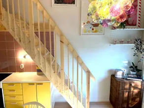Adorable loft apartment in a wooden house area - Image 2