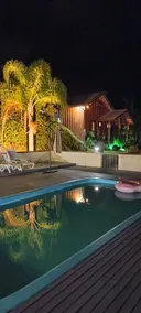 Pousada Sobre as Cluvens heated jacuzzi and swimming pool - Image 3