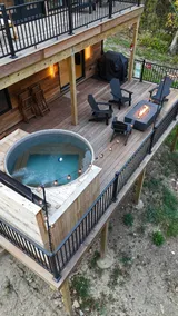 The Ravines • Riverfront A-Frame + Cedar Tub/Sauna - Image 3