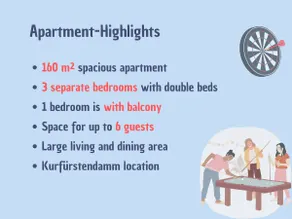 160 m² quiet apartment with balcony on Ku'damm - Image 5