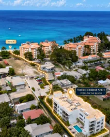 Modern 2BR Beachside Haven Ground Floor and Pool - Image 5